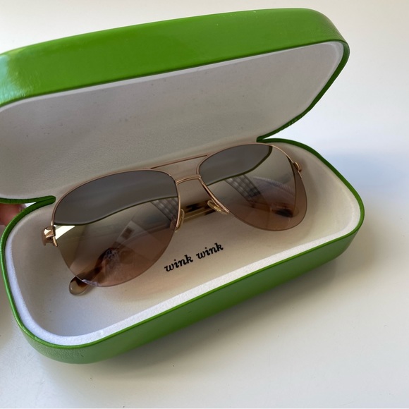 kate spade Accessories Kate Spade Bethann Aviator Sunglasses With